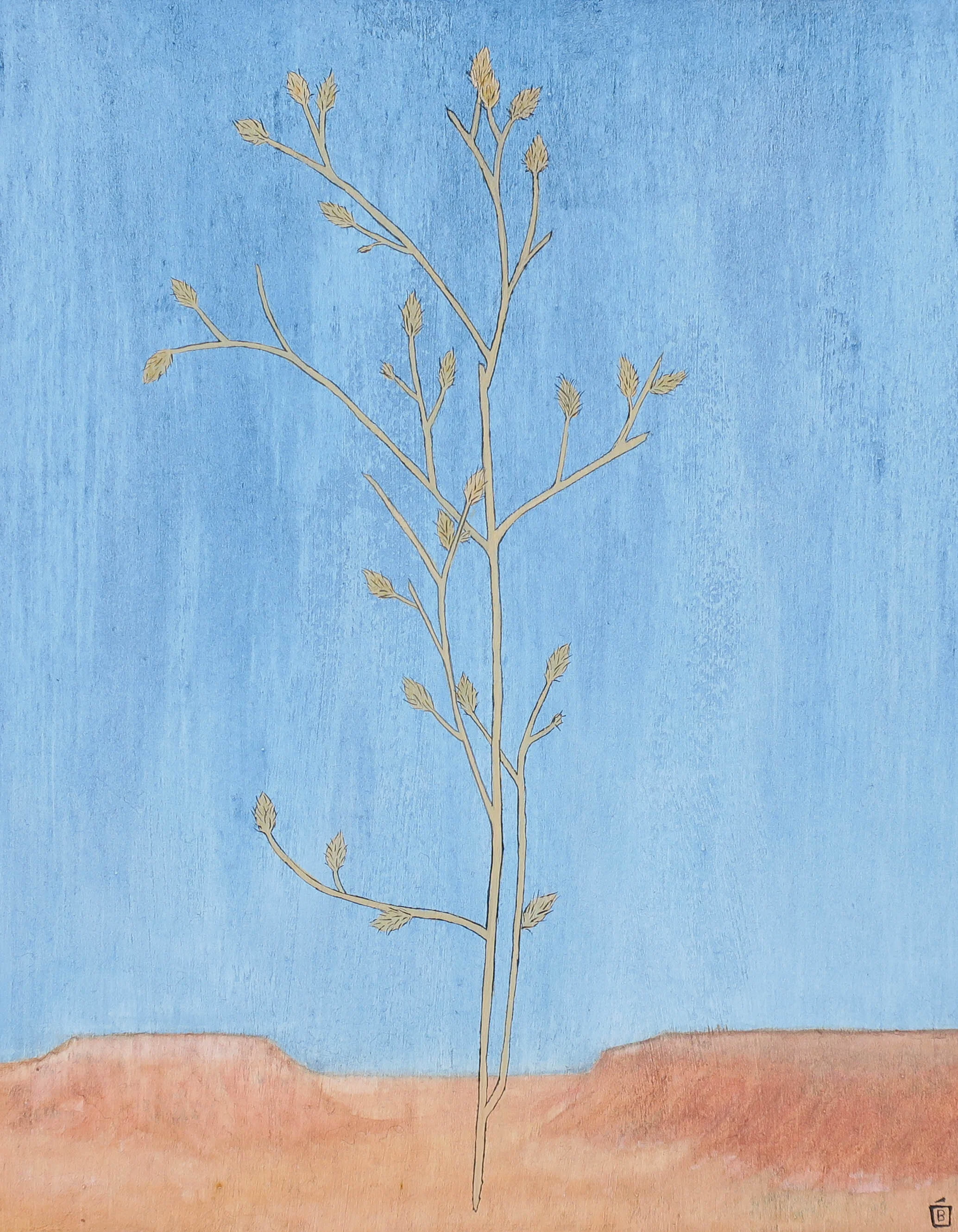 Abiquiú, Original 11x14 inch painting on birch panel