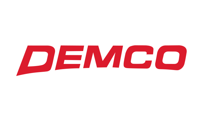 Demco logo.