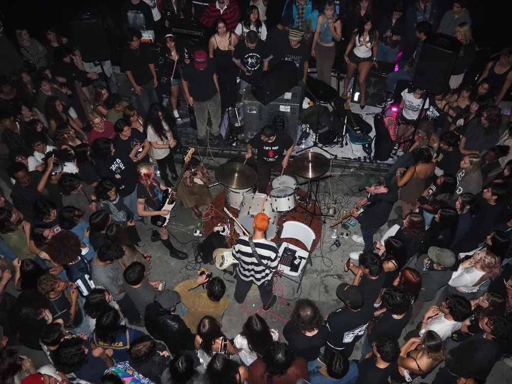 concert: they are gutting a body of water