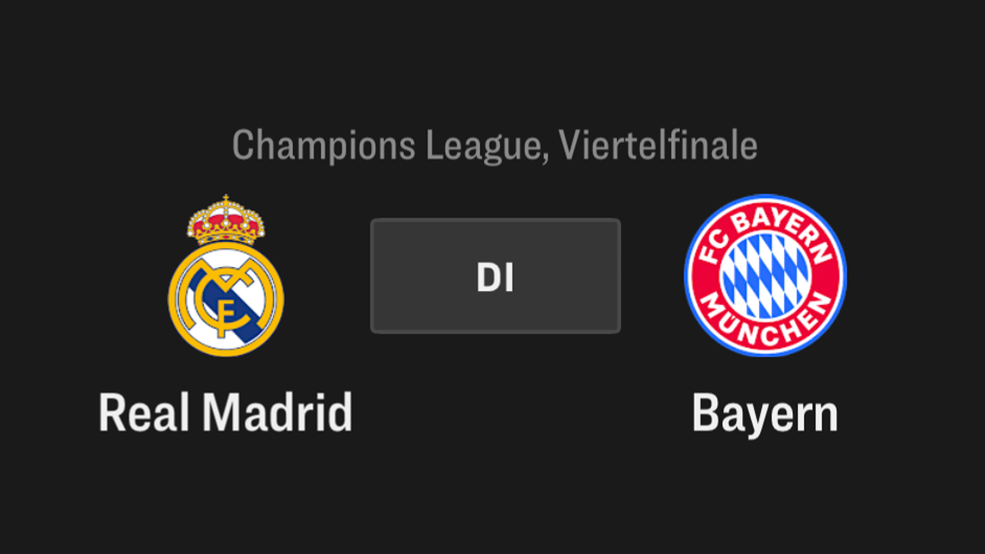Champions League, Viertelfinale