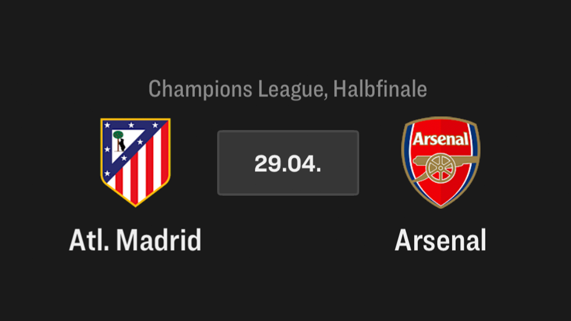 Atl. Madrid - Arsenal