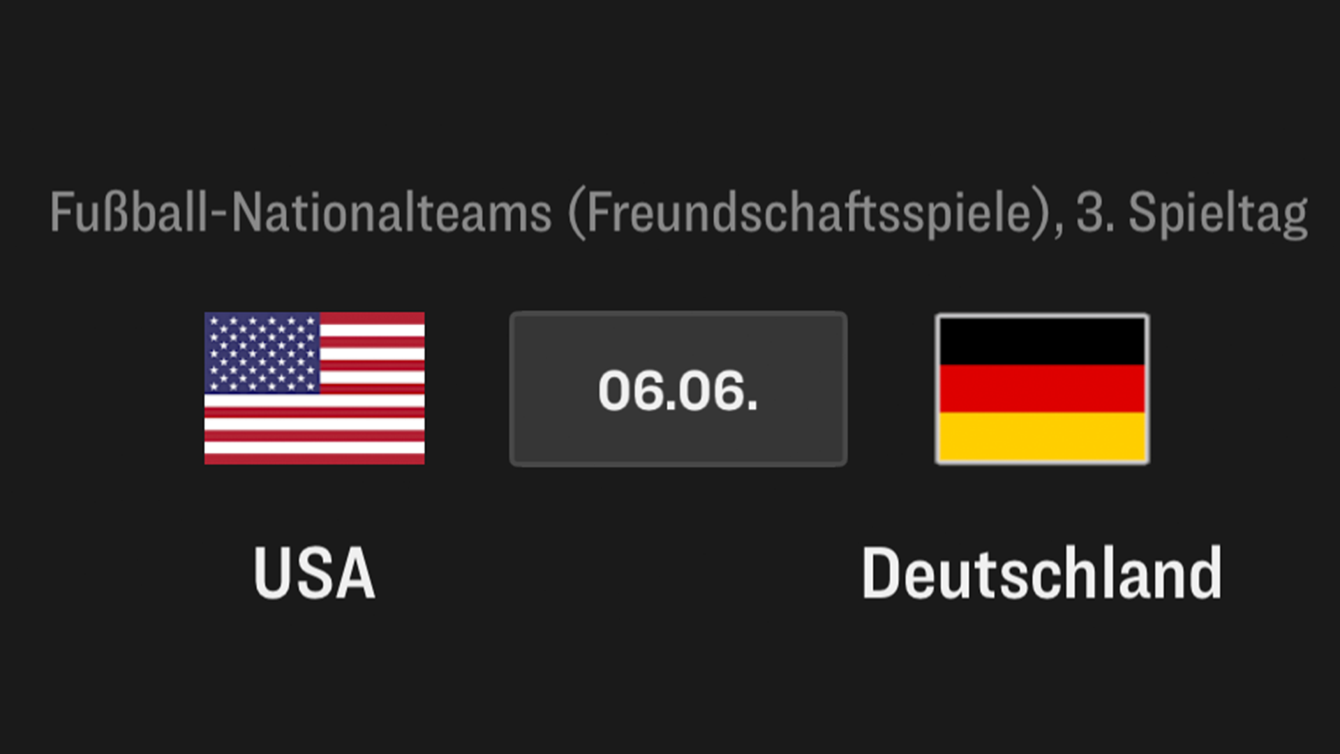 USA - Deutschland