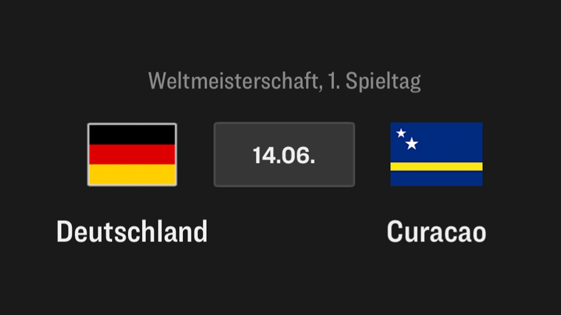 Deutschland - Curacao