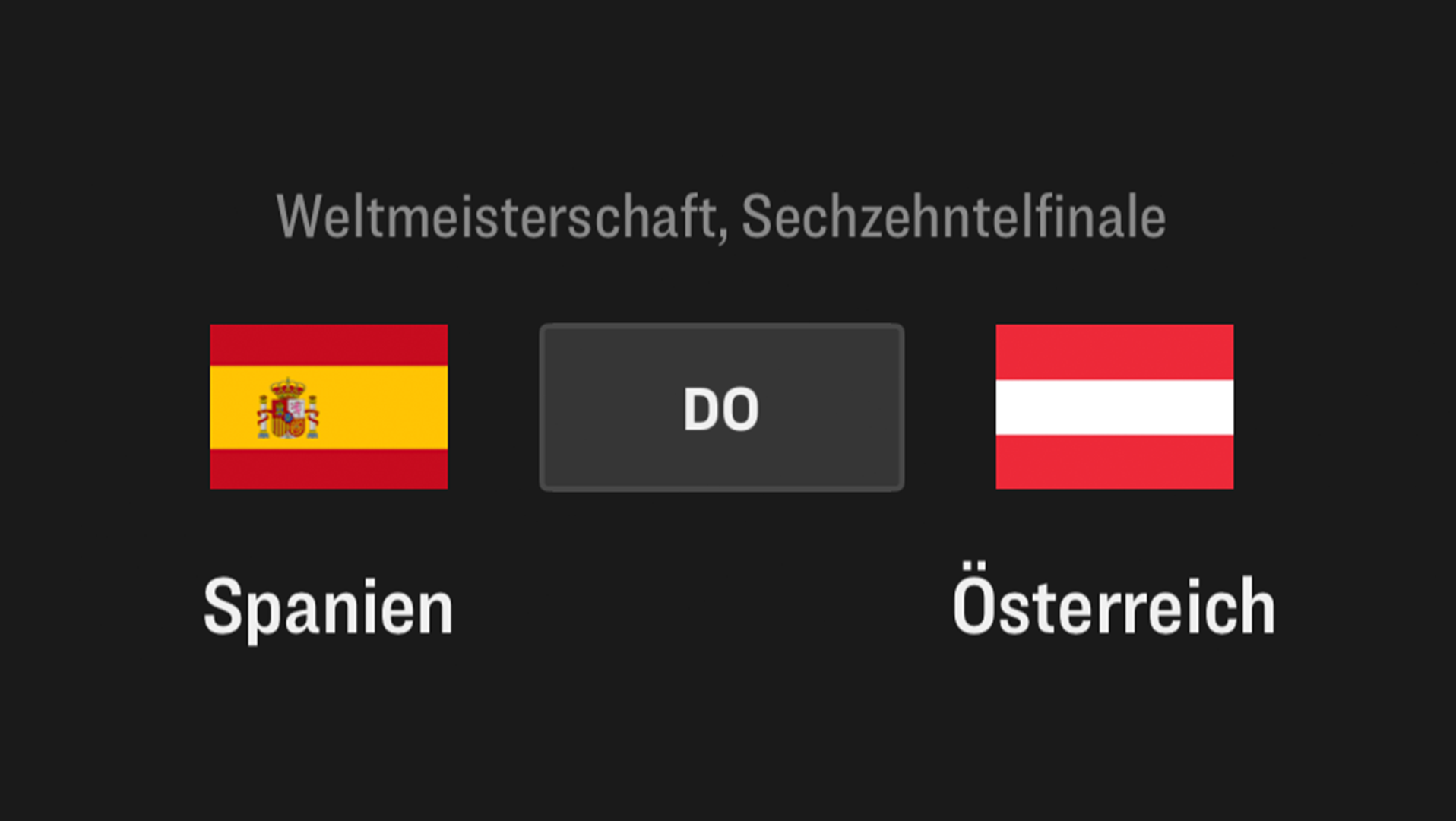 Spanien - Österreich