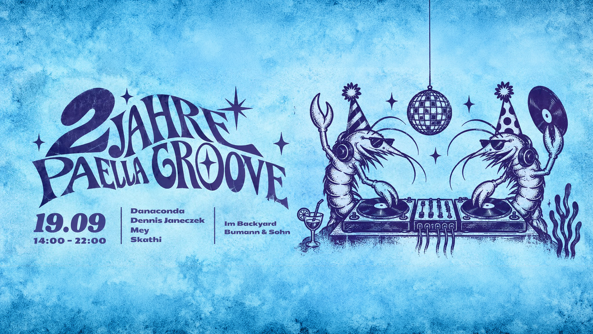 2 JAHRE PAELLA GROOVE 🦐💜