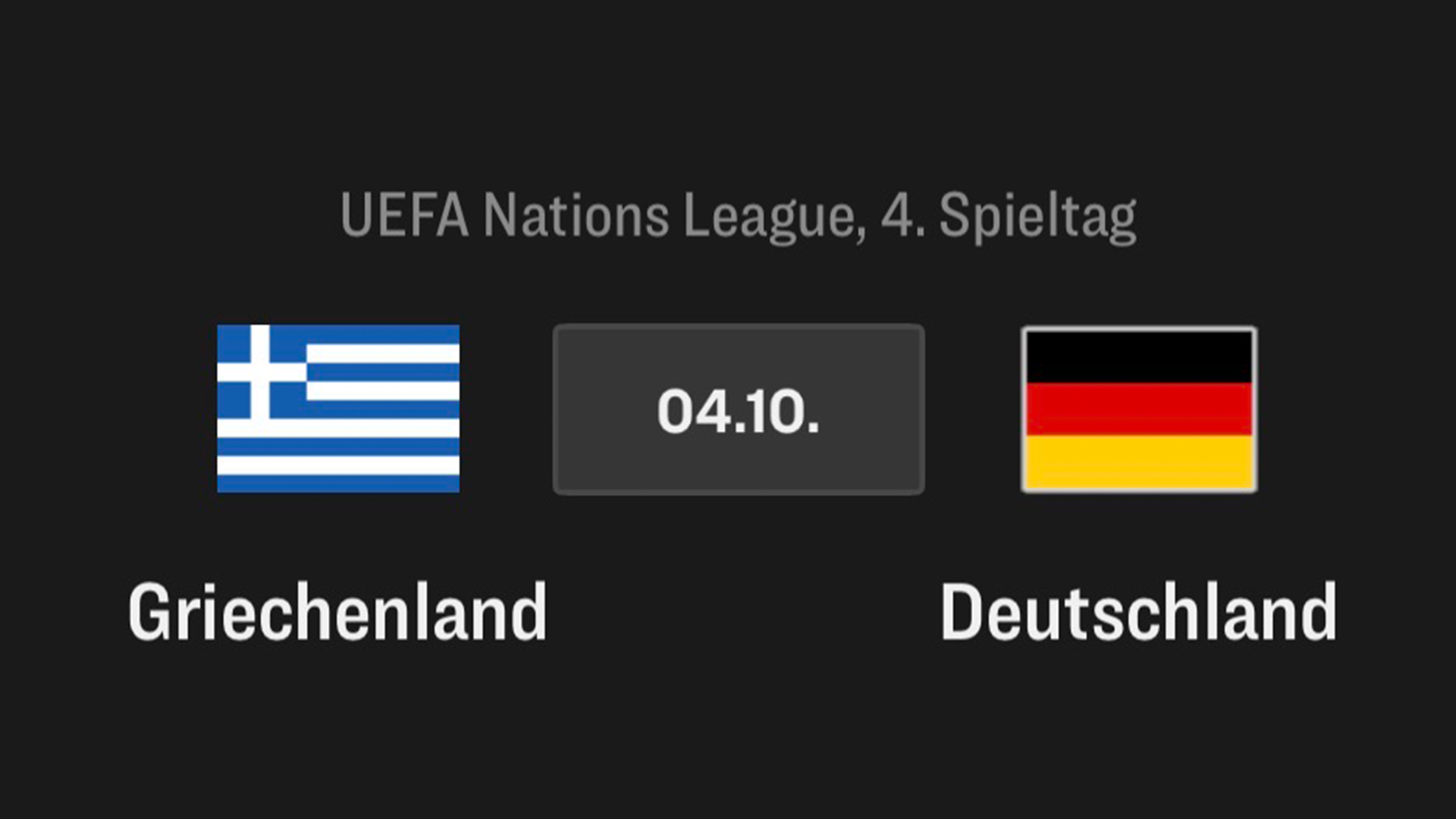 Griechenland - Deutschland