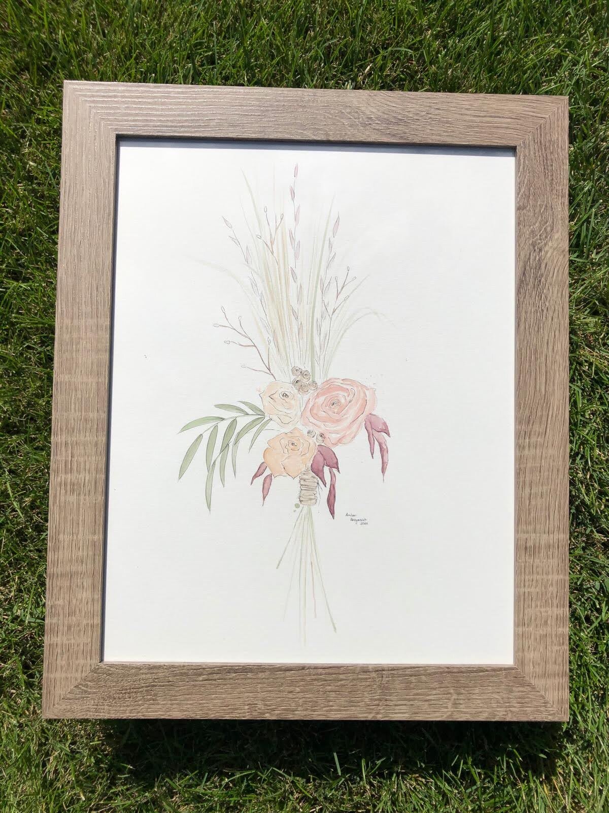 Pretty Prairie Bouquet I  | S O L D |
