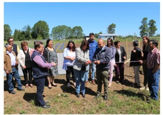Inauguran proyecto de acumulación de aguas lluvias para riego