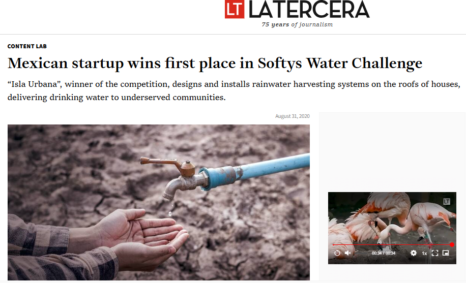 Mexican startup wins first place in Softys Water Challenge