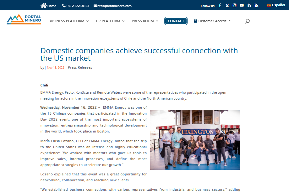 Domestic companies achieve successful connection with the US market