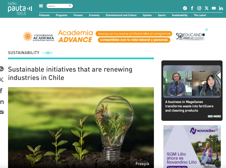  Sustainable initiatives that are renewing industries in Chile