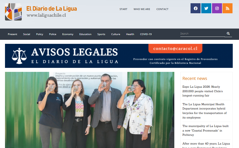 Public-private partnership allows for increased water production at the Los Quinquelles Desalination Plant