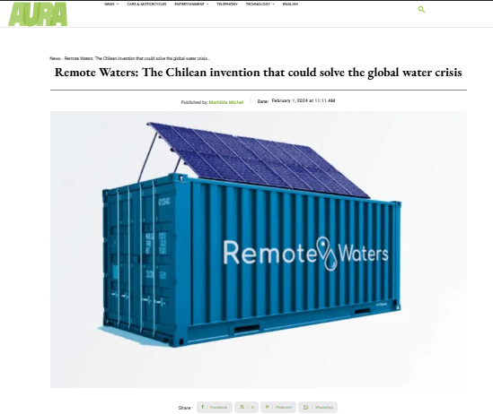 Remote Waters: The Chilean invention that could solve the global water crisis