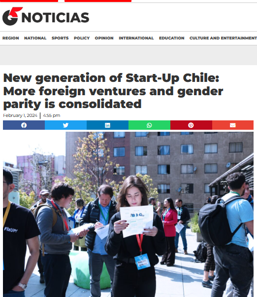 New generation of Start-Up Chile: More foreign ventures and gender parity is consolidated