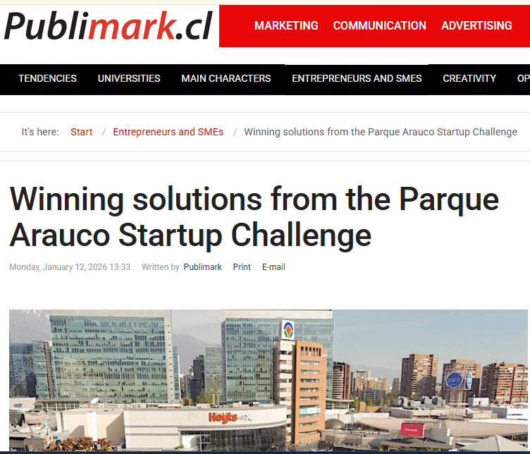 Winning solutions from the Parque Arauco Startup Challenge
