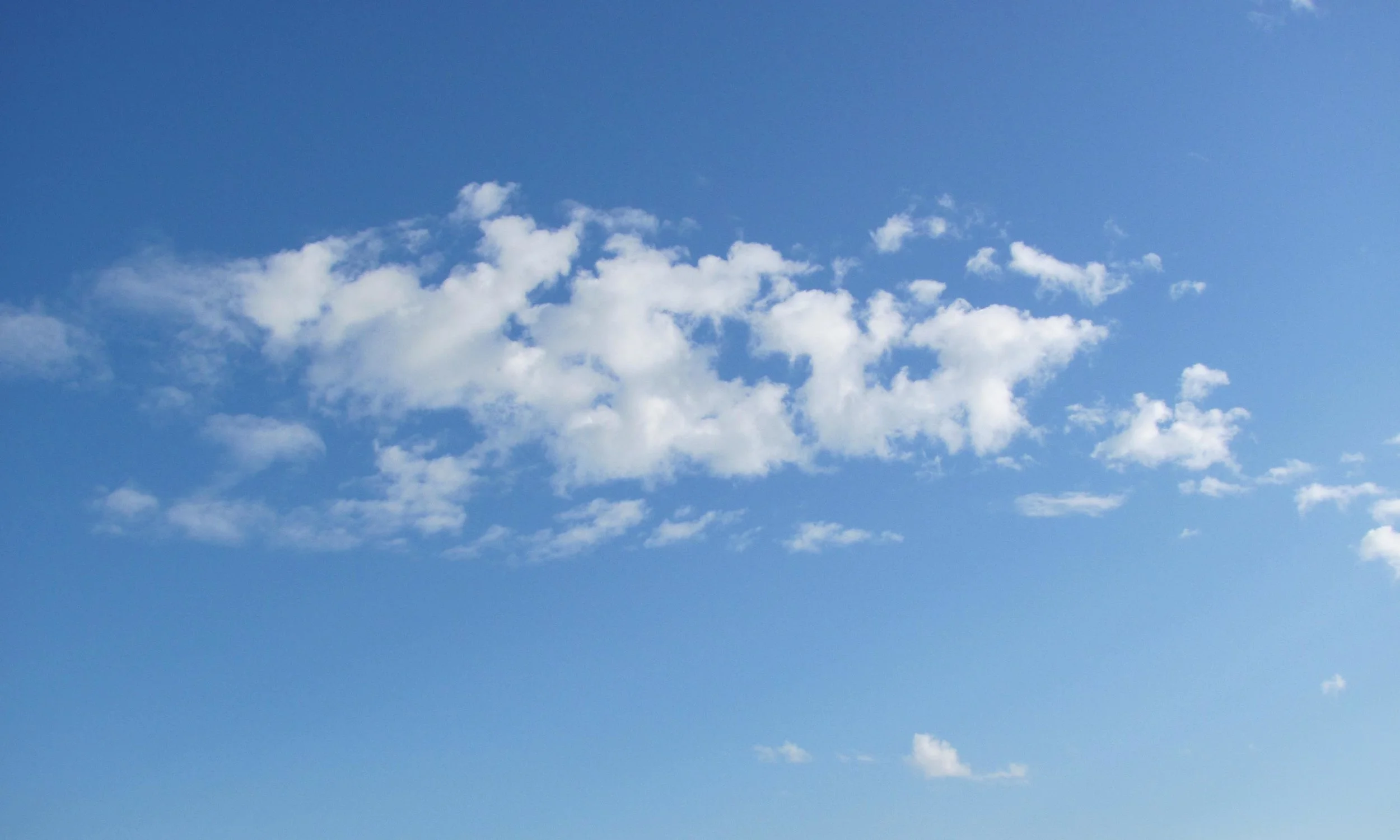 the incredible sky after a week of rain