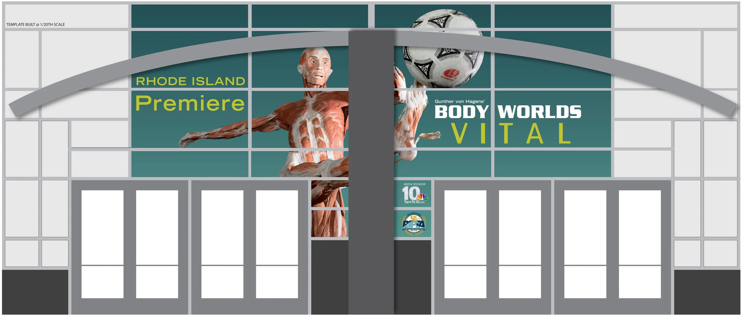 Various OOH for Body Worlds