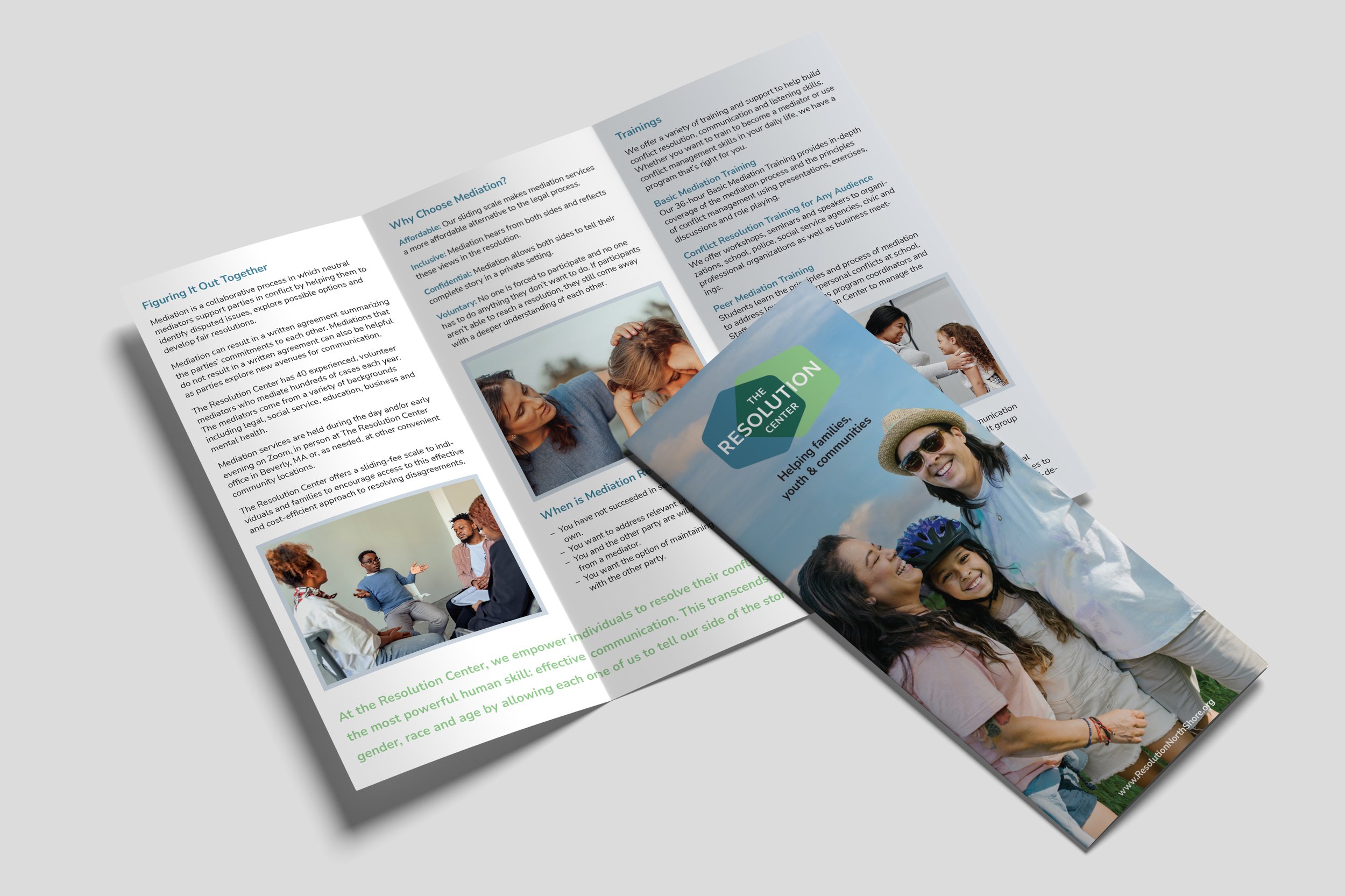 Resolution Center Trifold