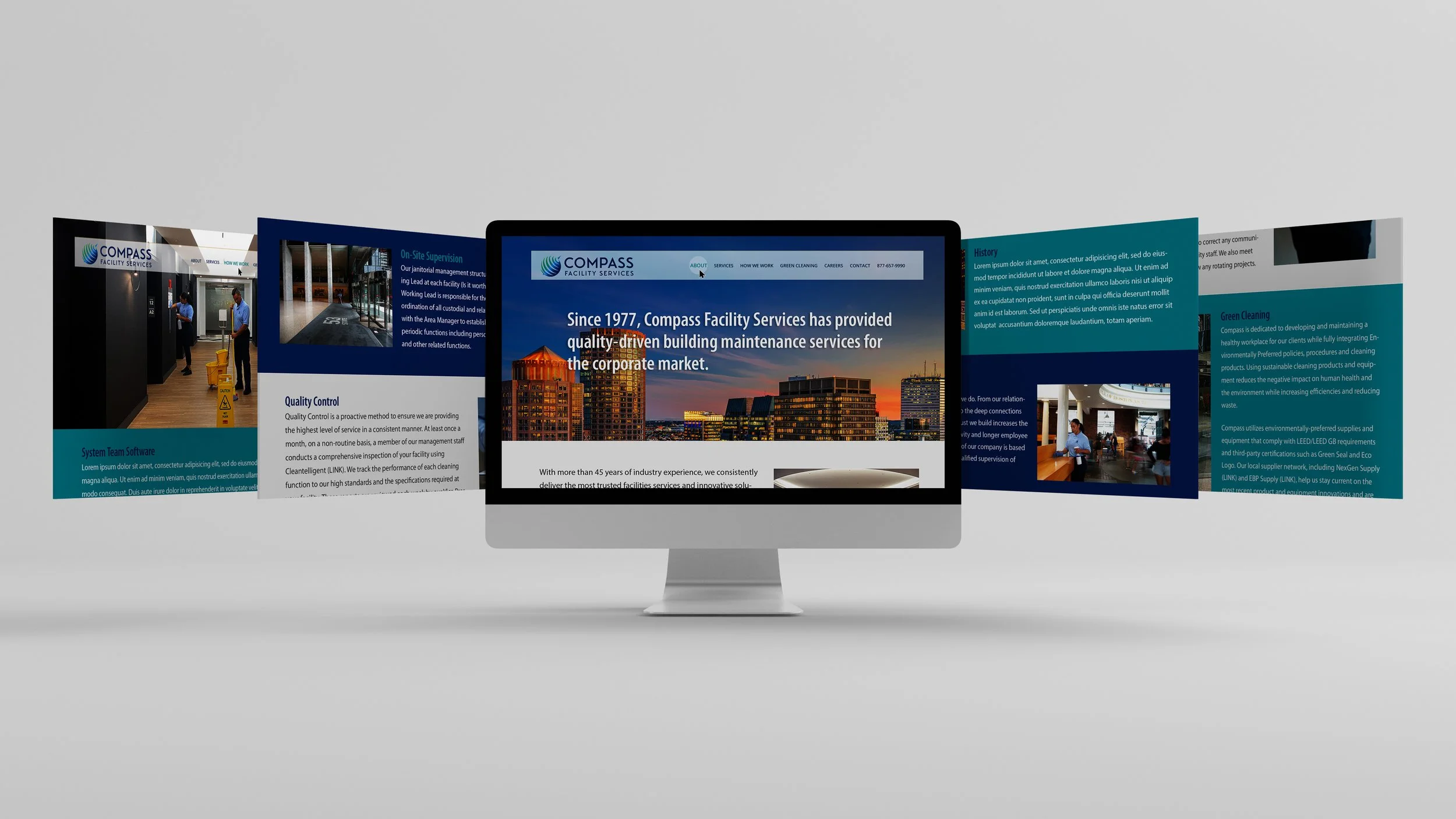 Compass (facilities maintenance) website