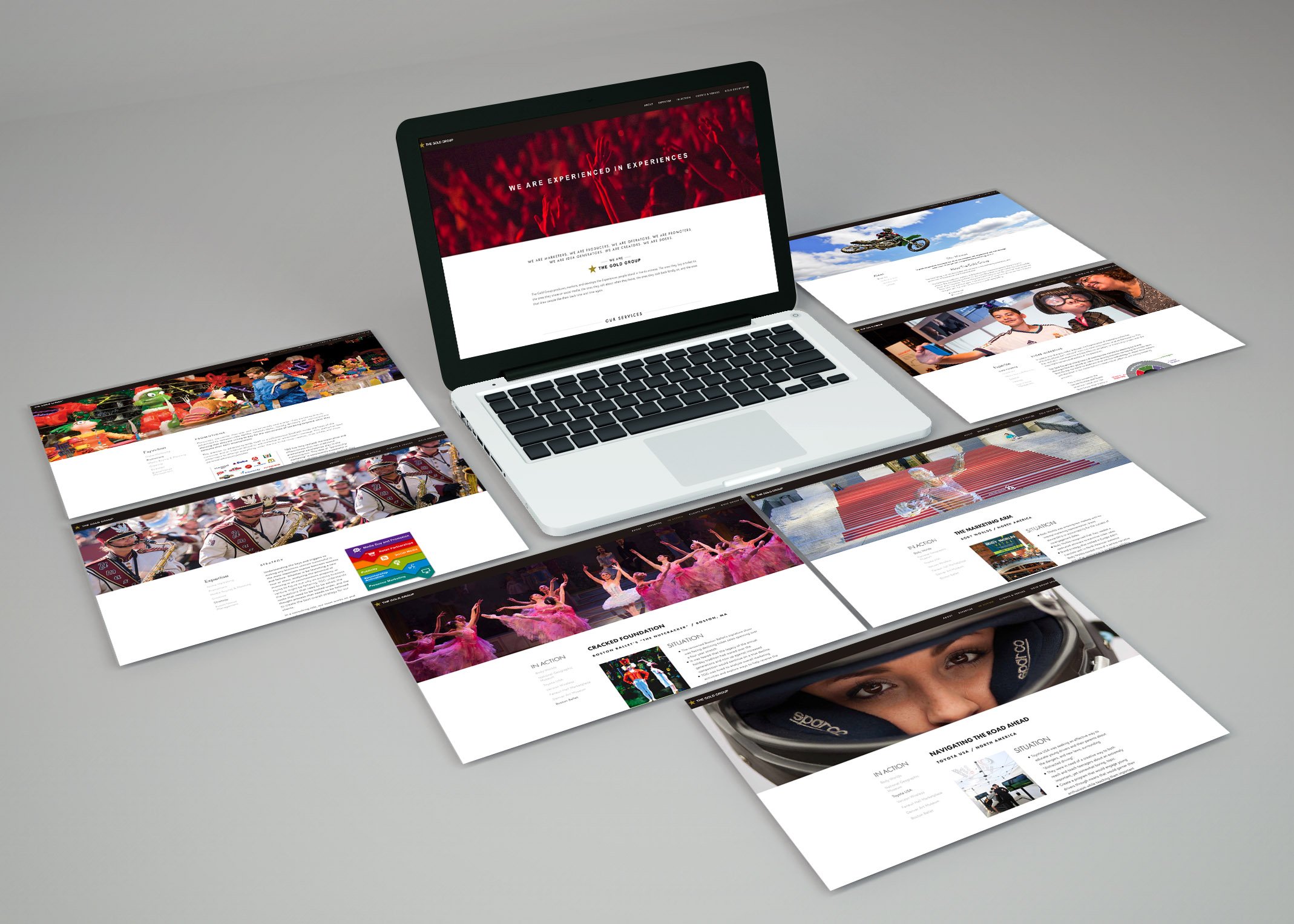 Gold Group Agency Website