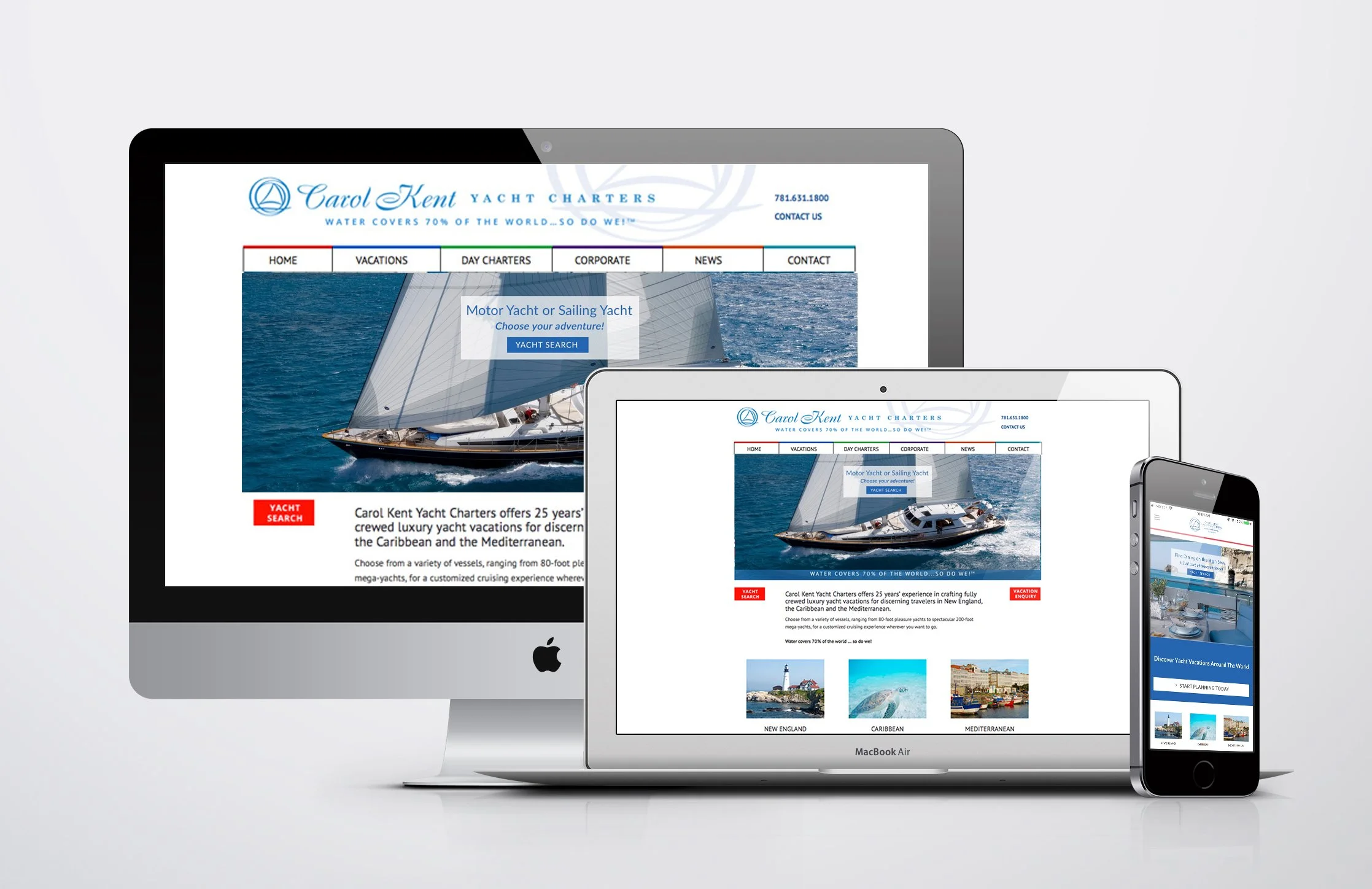 Carol Kent Sailing website