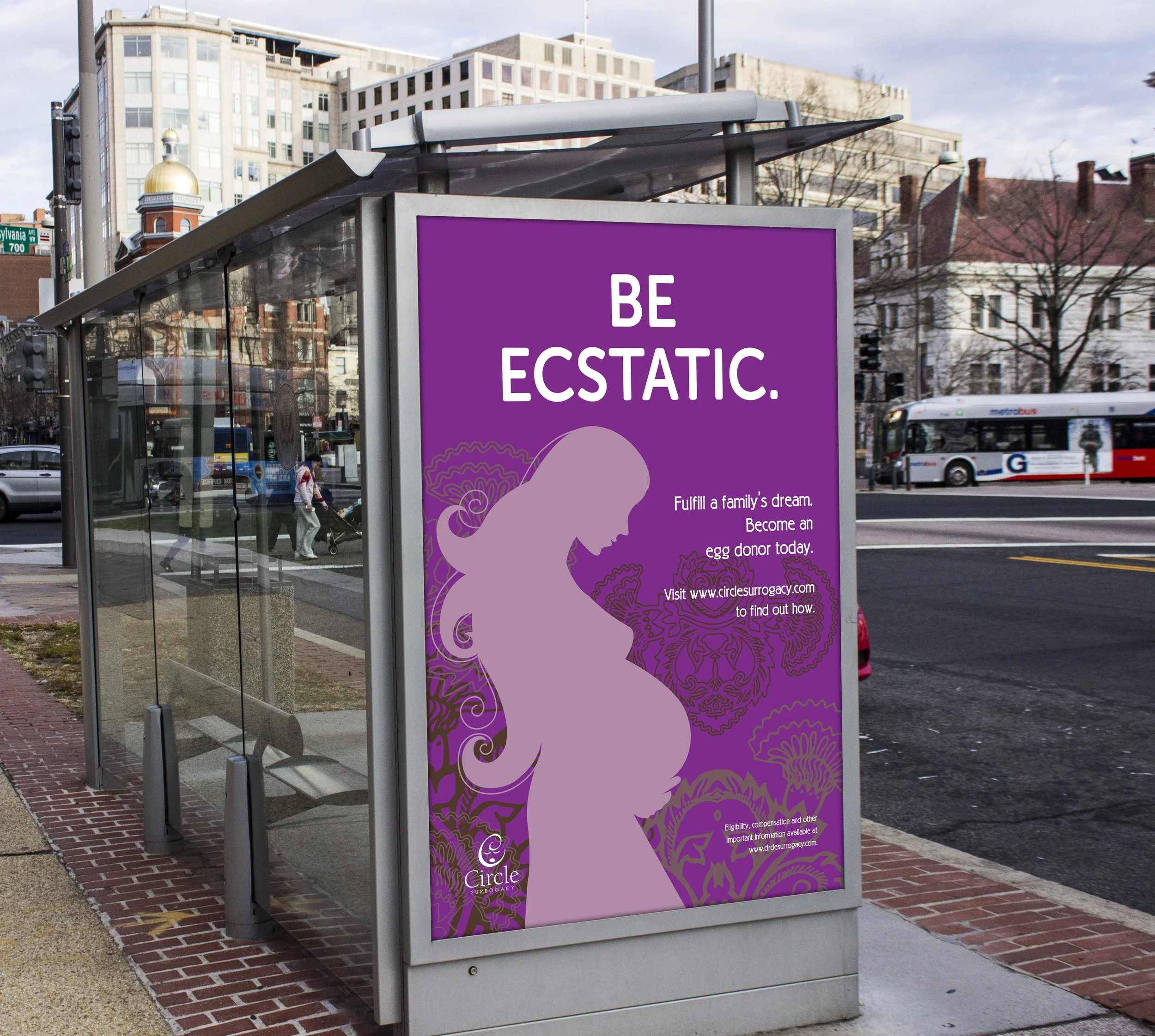 OOH Poster for surrogacy agency