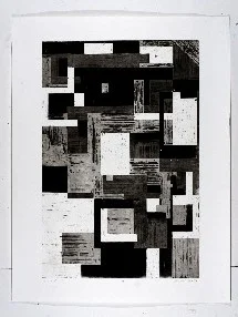 Landscape Series 1-4, Aquatint etchings, 80x108cm, 2008.