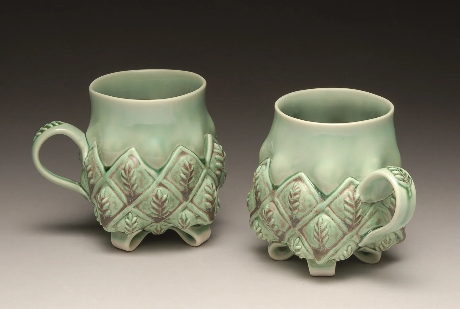 BOHLS Green Leaf Mugs 2007.jpg