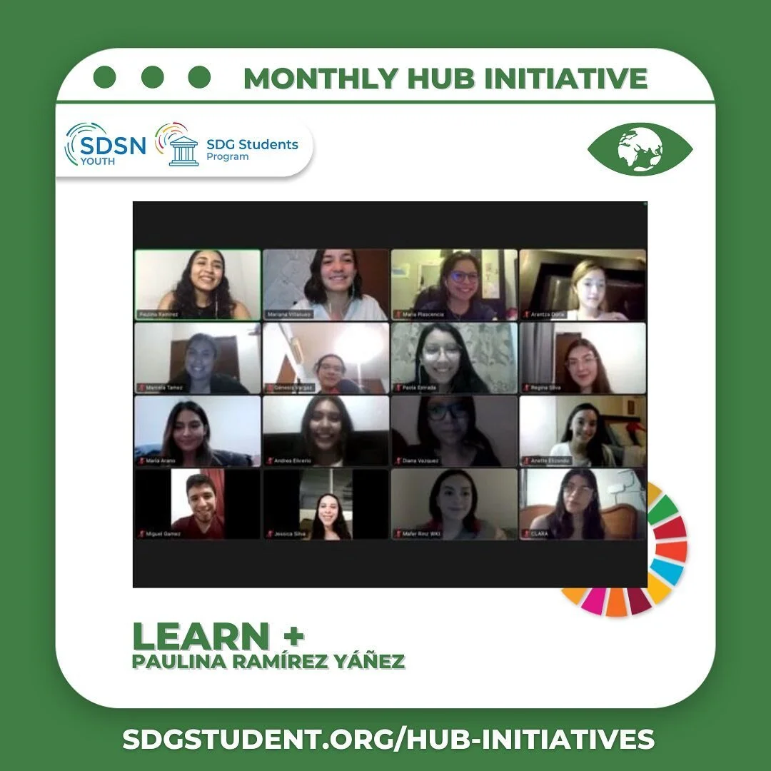 📣 Monthly Hub Initiative 

On March 27, the hub members at Autonomous University of Nuevo Leon started the Learn+ initiative, inviting experts to meet with hub members to listen and learn more about a particular topic, coordinated by SDG Coordinator Paulina Ram&iacute;rez Y&aacute;&ntilde;ez 🤩 

Check our blogpost here to find out who they invited to speak during that day ⬇️⬇️ 
https://www.sdgstudent.org/hub-initiatives/2021611/monthly-hub-initiative-learn-paulina-ramrez-yez 

#sdgs #sdgstudentsprogram #sdghub #hubinitiative #youth #unsdsnyouth 

#student #studentlife #leadership #university