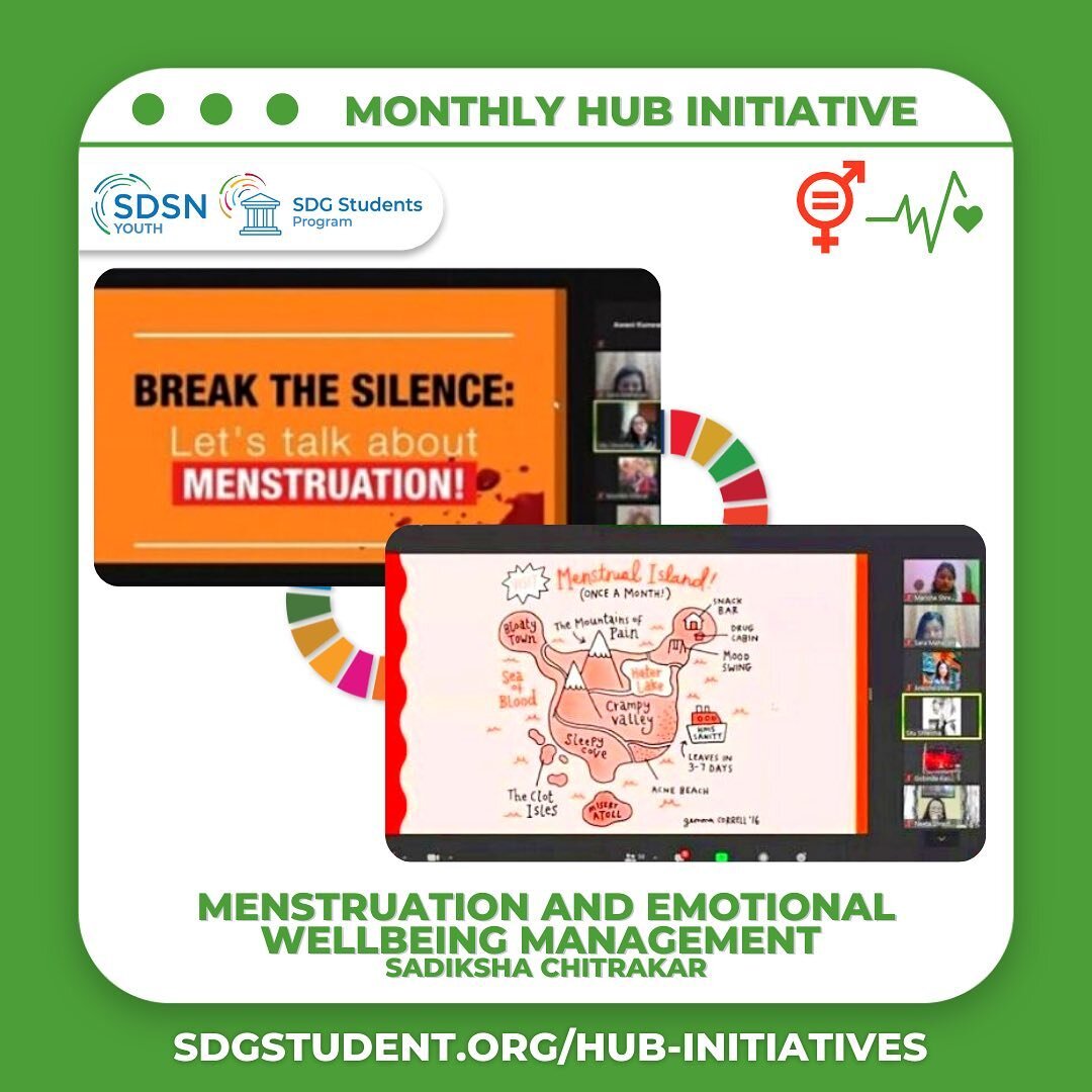 📣 Monthly Hub Initiative

&ldquo;Menstruation is not a problem, poor menstrual hygiene is.&rdquo;🩸

During the World Menstrual Hygiene Day (May 28), the SDG Hub at Kathmandu University in Nepal organized an event to raise awareness about the need for healthy menstruation hygiene while also contributing to SDG Goal 3, Good Health and Wellbeing, and Goal 5, Gender Equality.

Check out our blogpost here ⬇️
https://www.sdgstudent.org/hub-initiatives/2021611/monthly-hub-initiative-menstruation-and-emotional-wellbeing-management-sadiksha-chitrakar

#sdgs #sdgstudentsprogram #sdghub #hubinitiative #youth #unsdsnyouth 

#student #studentlife #leadership #university #change #sdg3 #goodhealthandwellbeing #sdg5 #genderequality #menstruation #menstruationmatters #hygeine