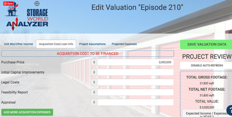 SWA Acquisition Cost to be financed.png