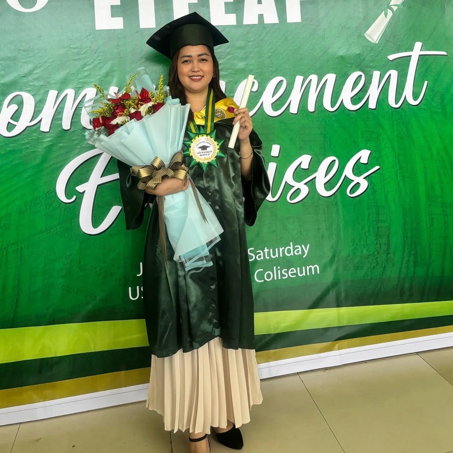 Congratulations, Gladdys!