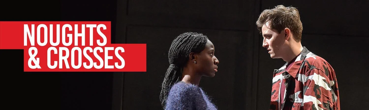 Heather Agyepong and Billy Harris as Sephy and Callum. Photo credits: Robert Day