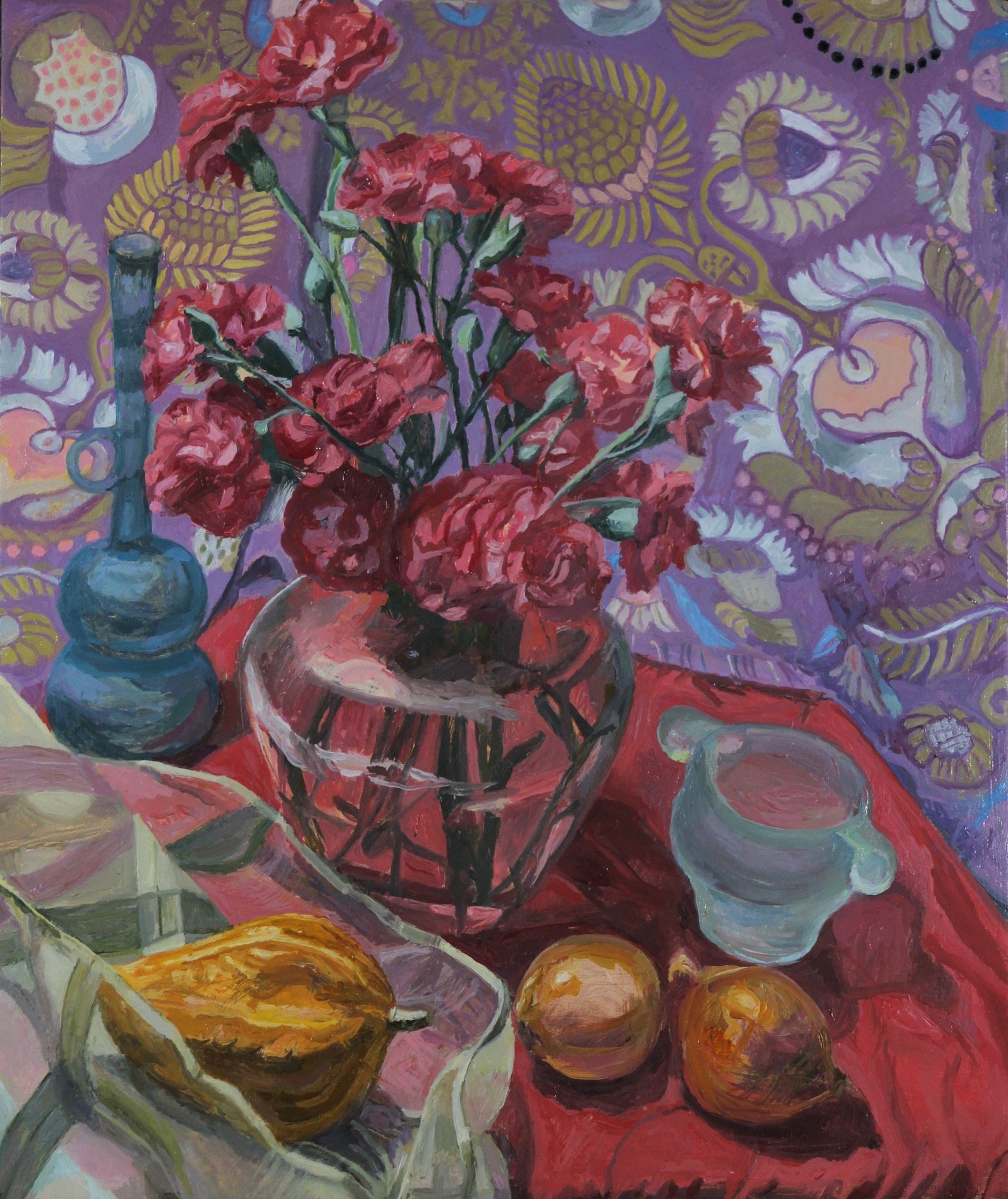     Still Life with Red Carnations