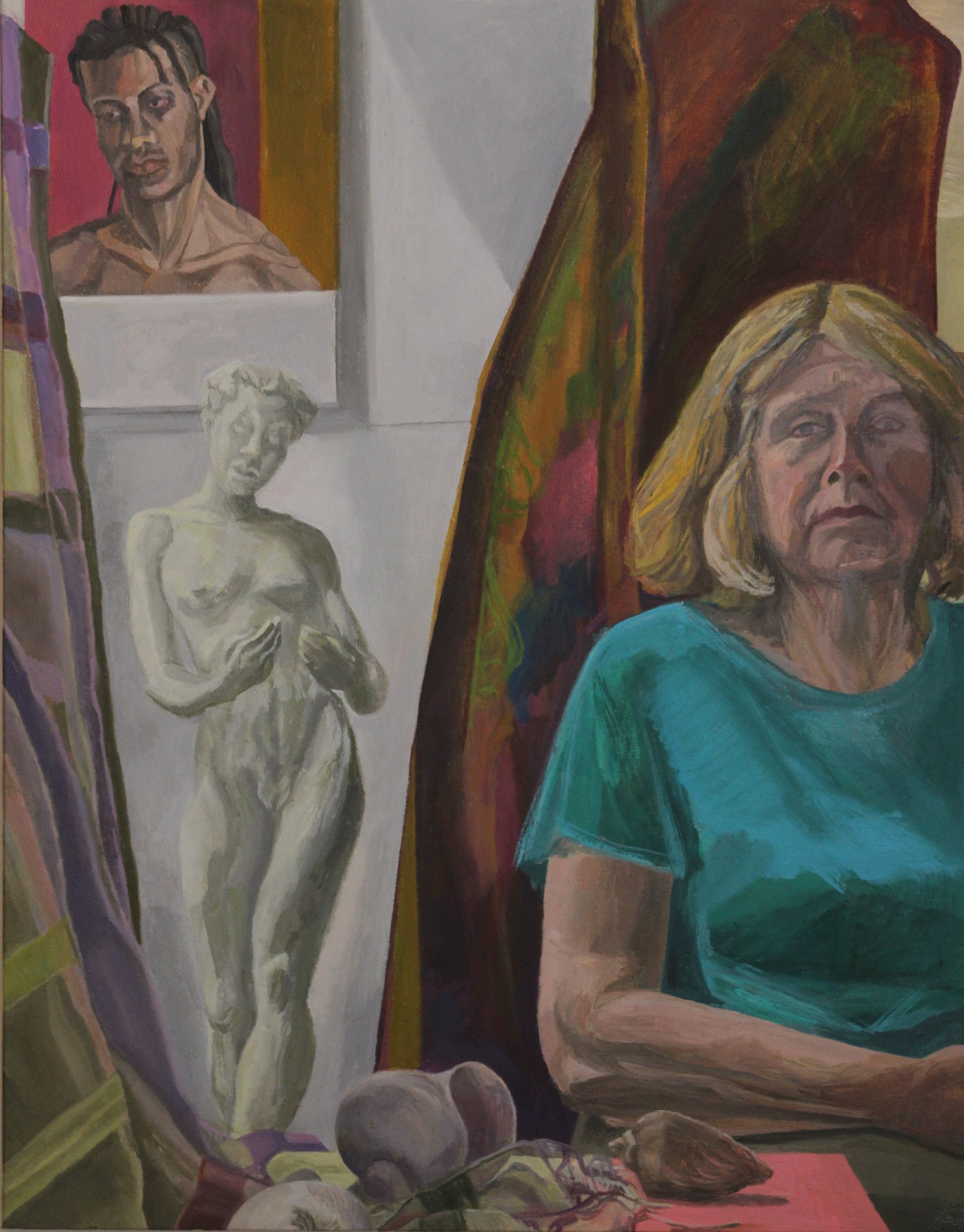 Self Portrait with Angels