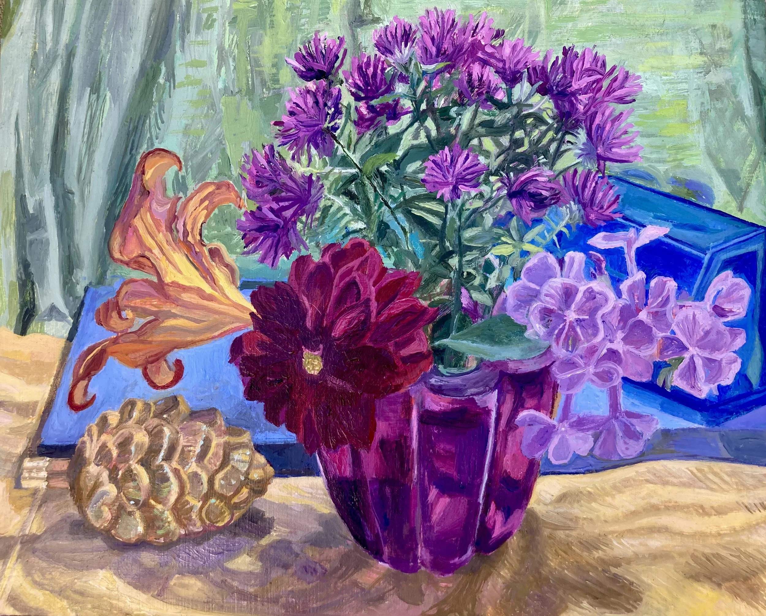  Oil on Panel. 9” X 11”. 