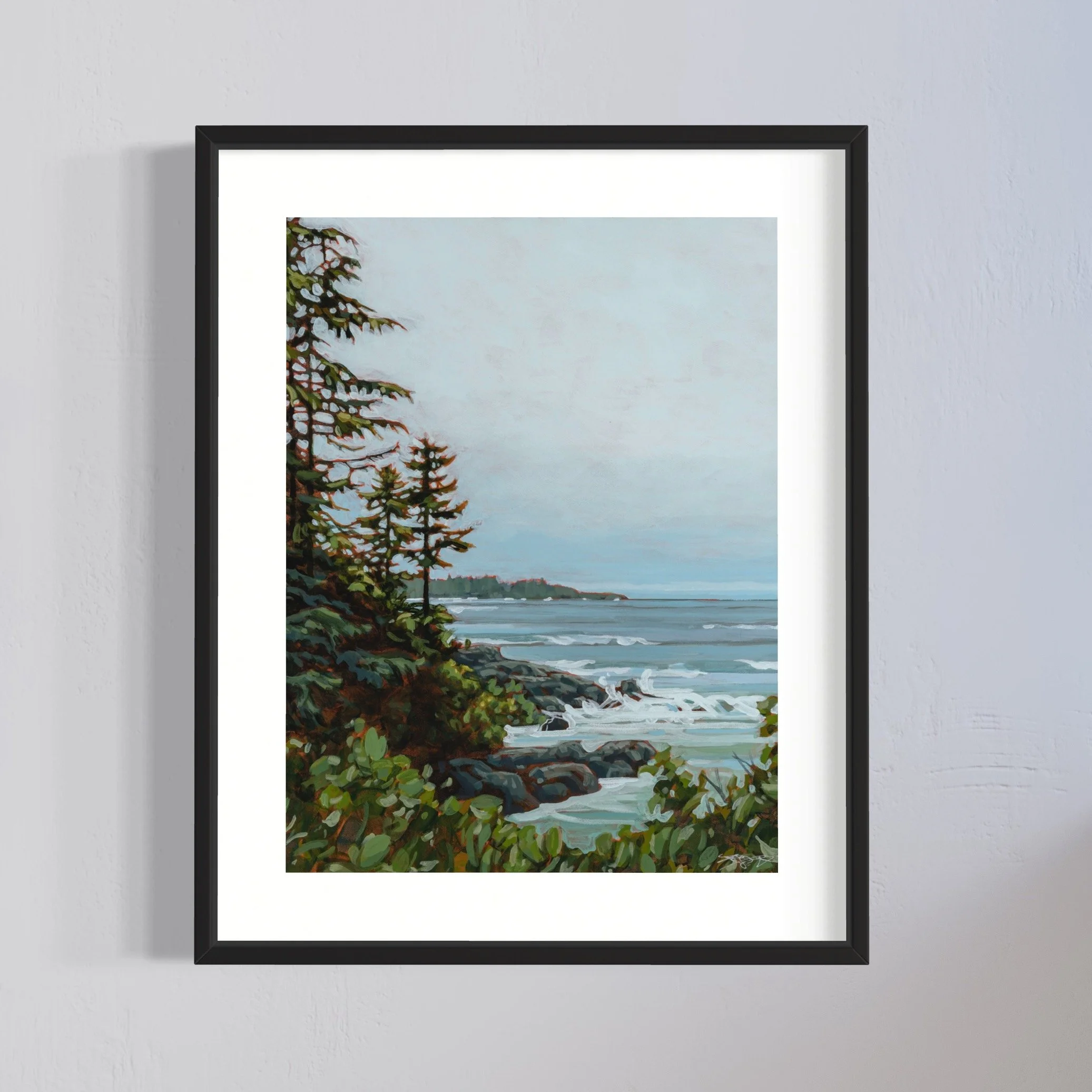 browns bay paper framed wht wall.JPG