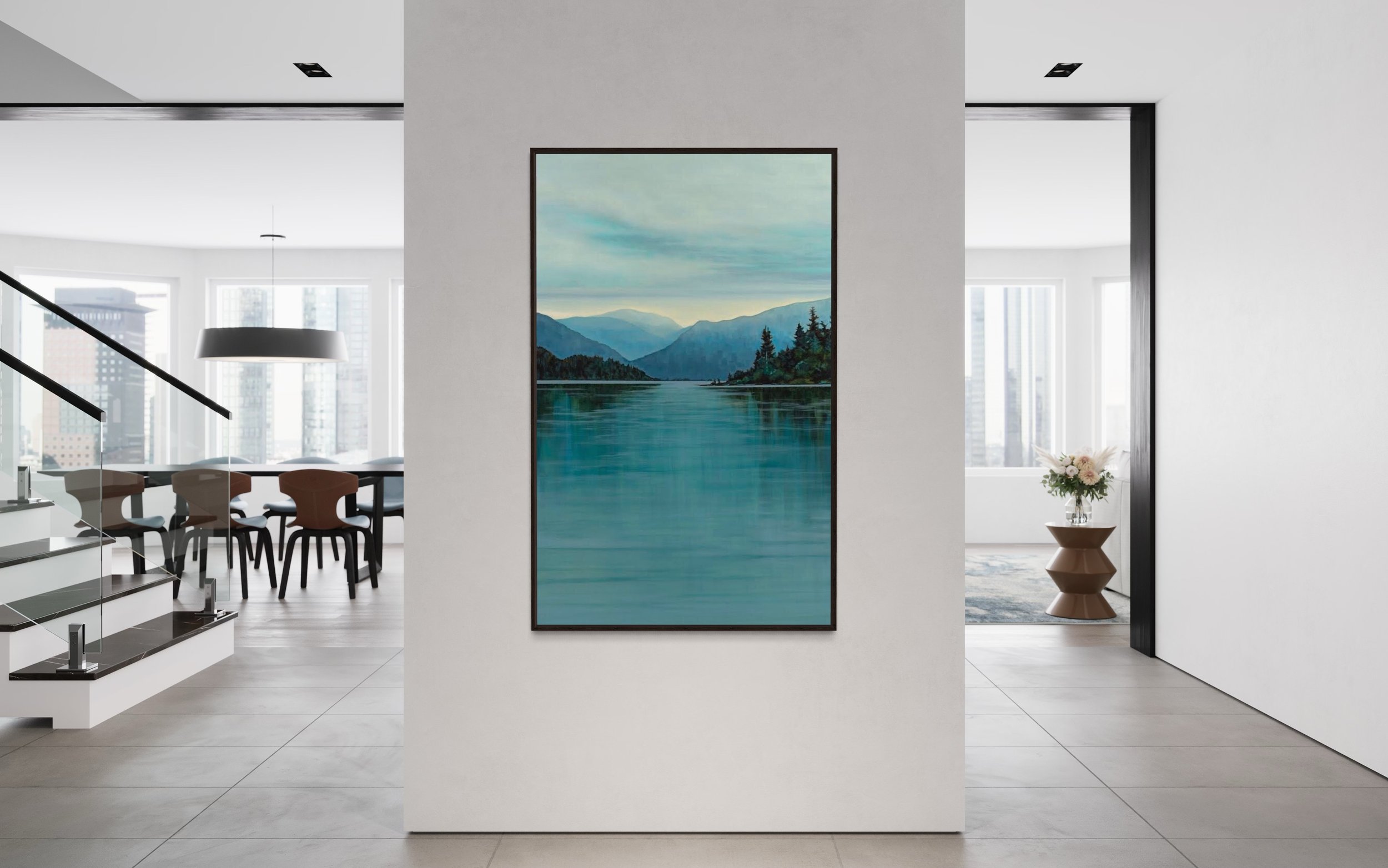 lake cowichan framed print insitu.JPG