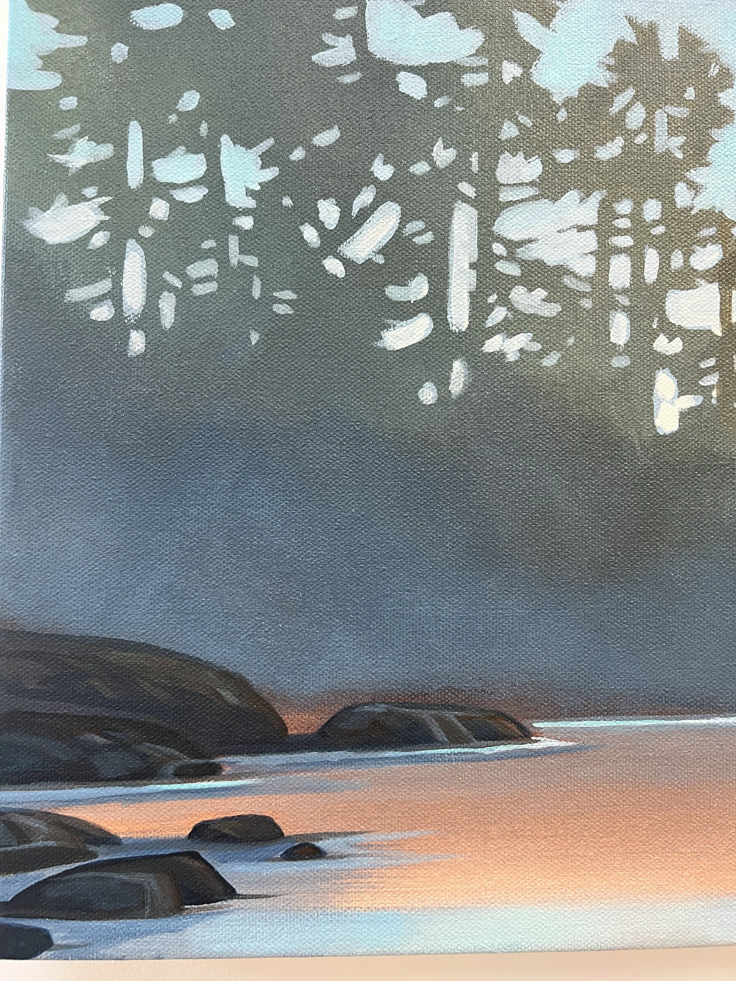 When you were young west coast canadian art landscape painting detail.JPG