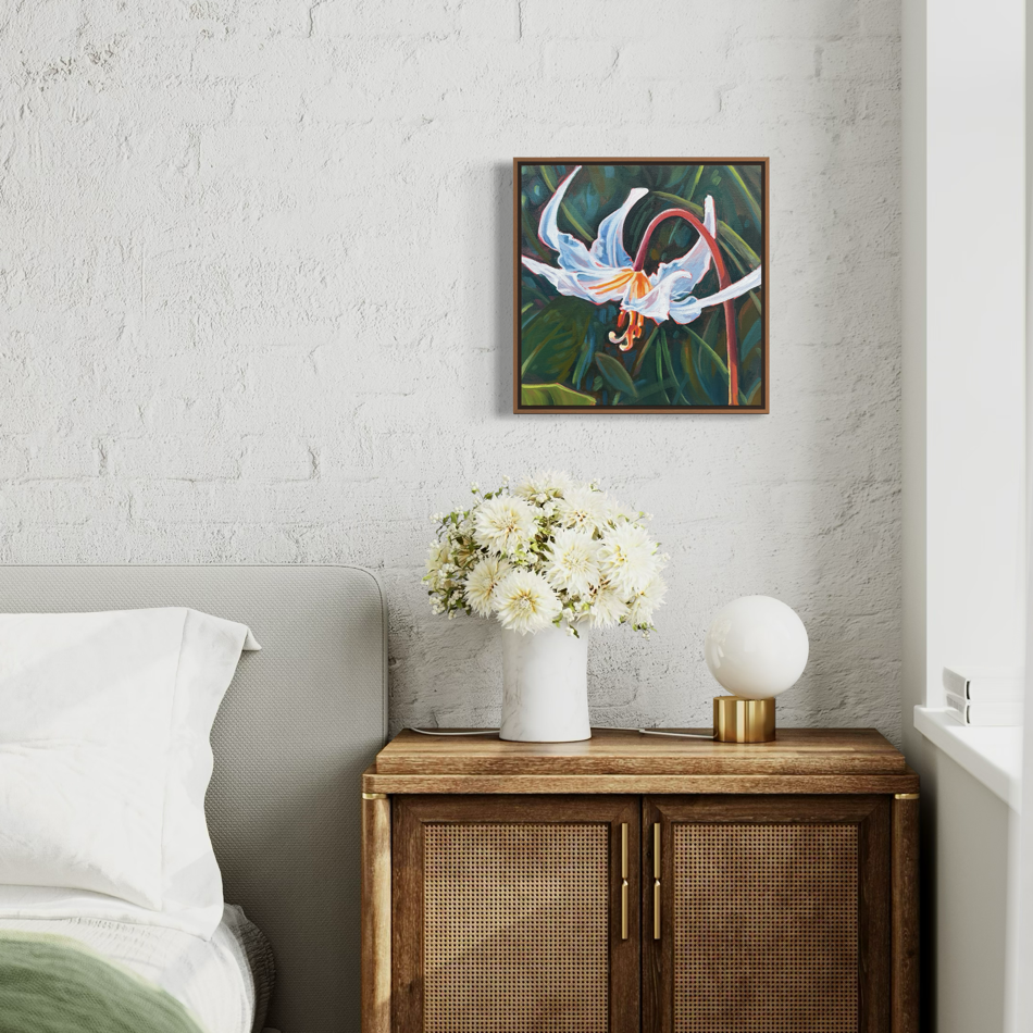 fawn lily 1 insitu walnut frame.png