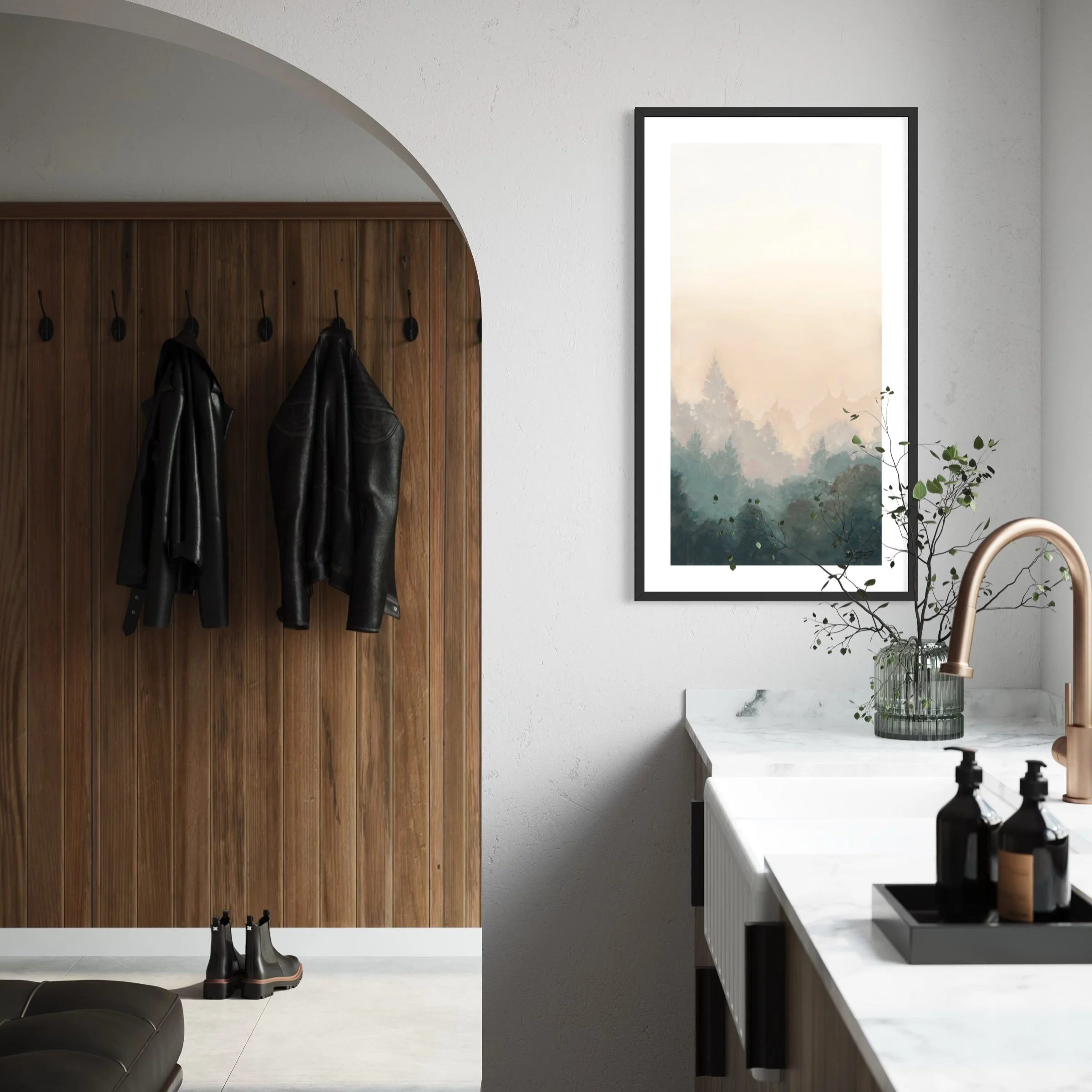 Lace west coast paper print by roeni insitu repro.jpg