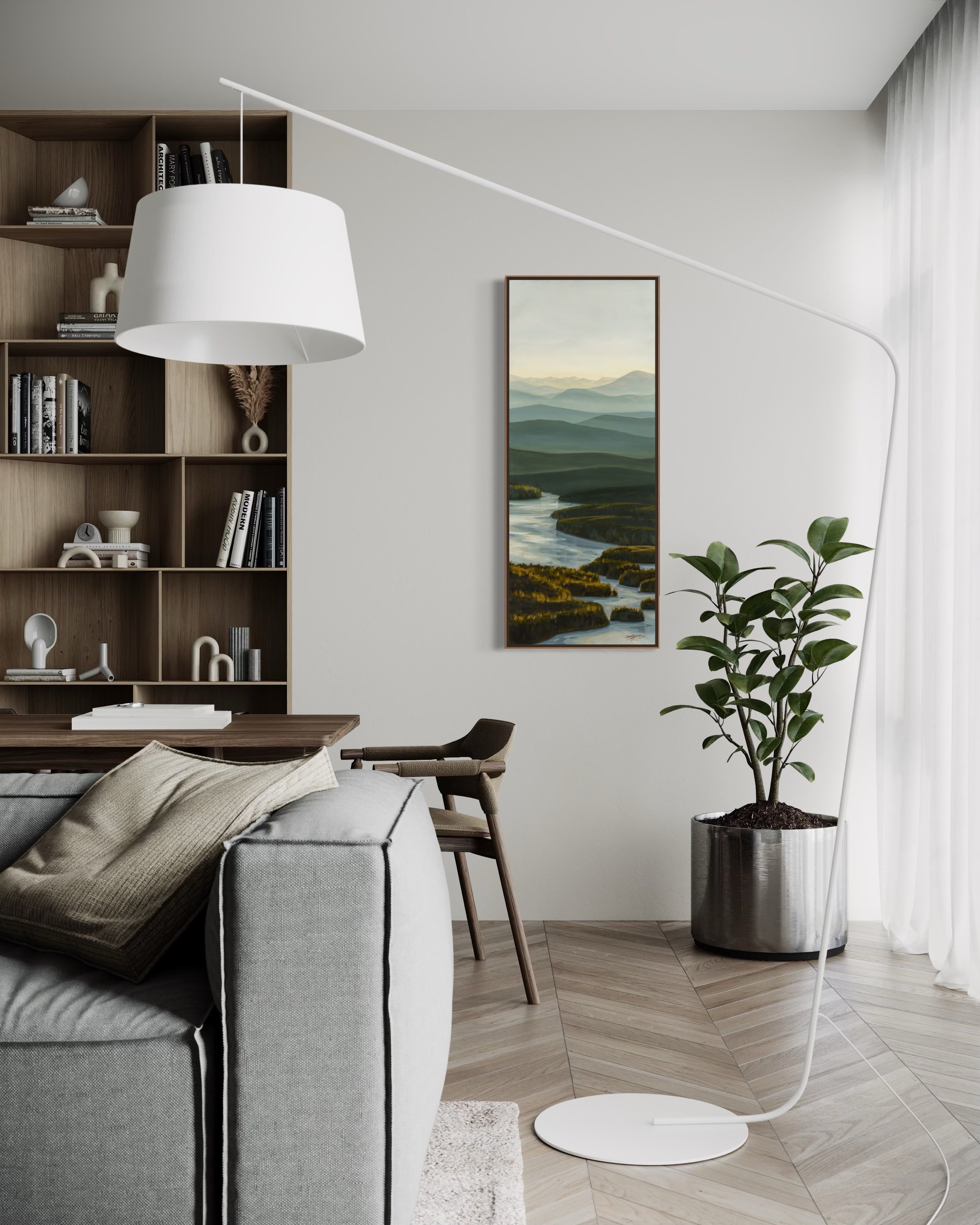 Radiate insitu walnut frame.jpg