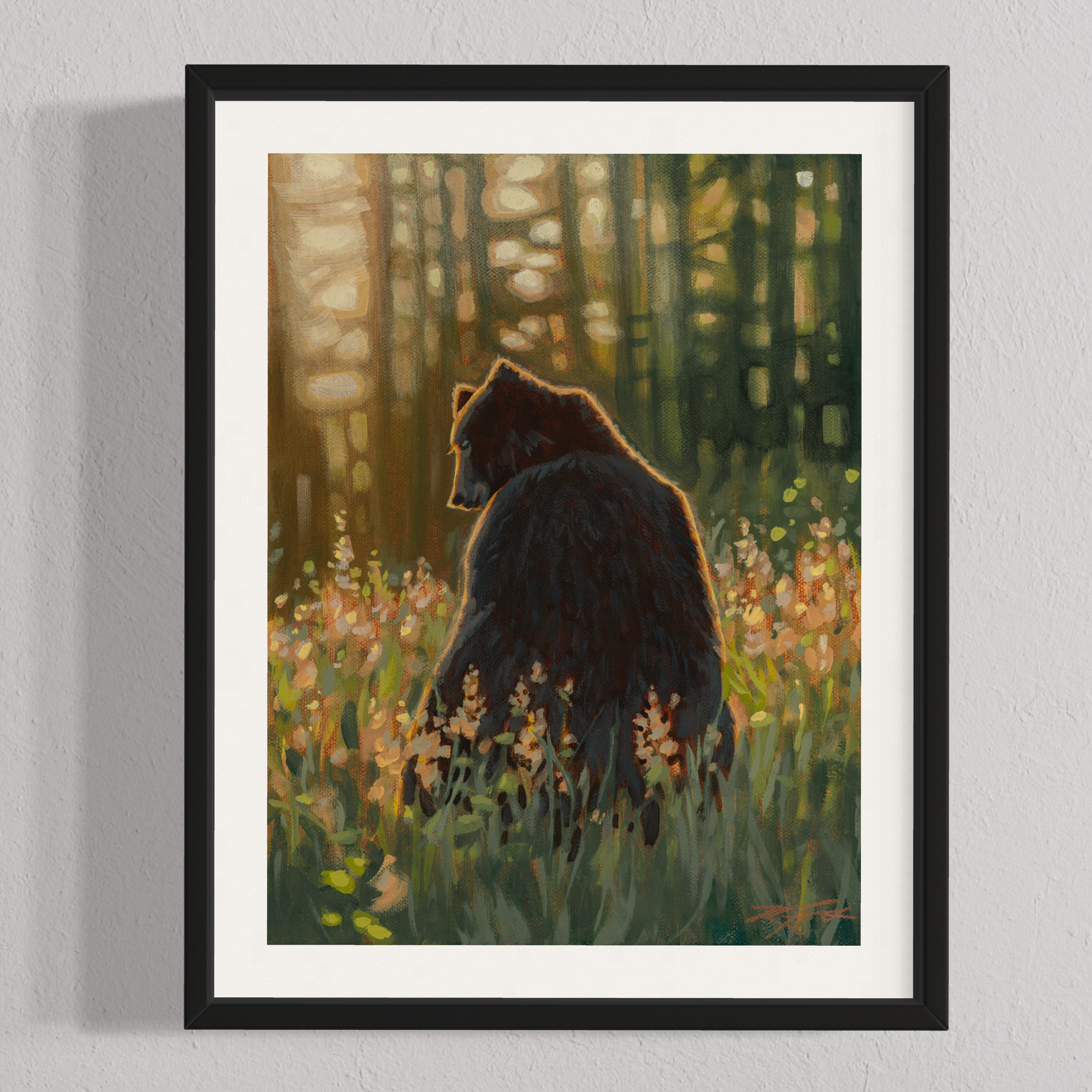 George paper print framed.png