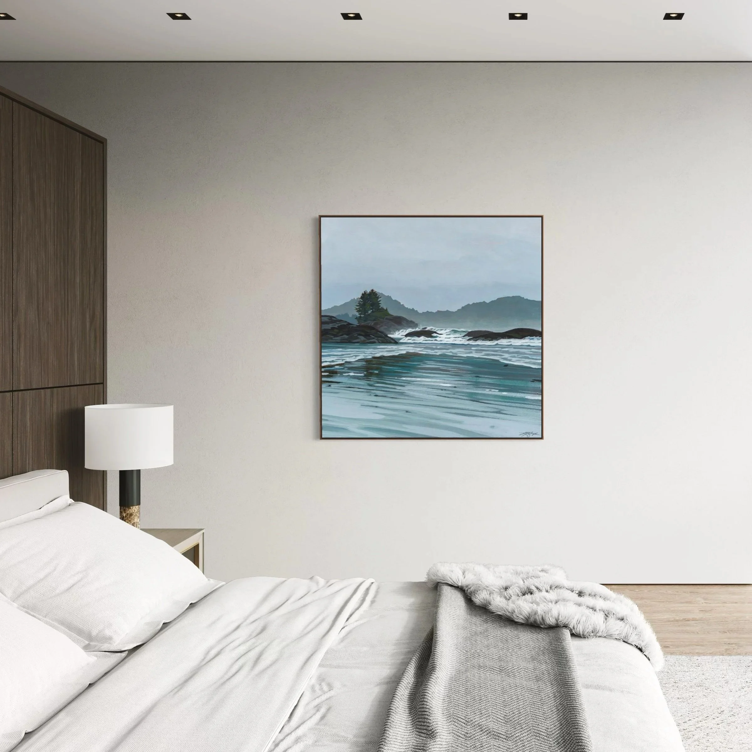 Cox+Bay+large+canvas+print+Tofino+west+cuast+walnut+frame+insitu+repro.jpg