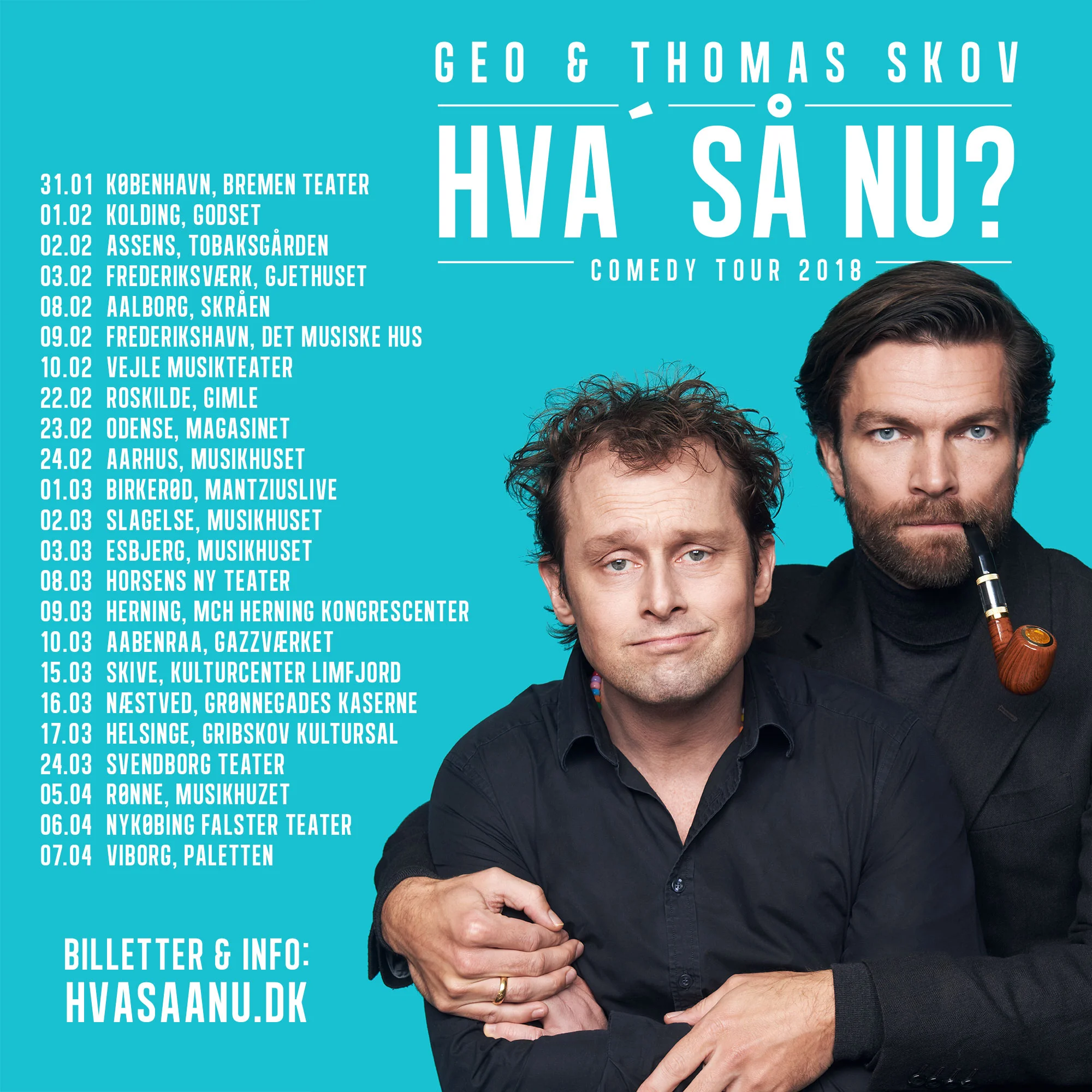 Hva så nu, nu er det lige om lidt