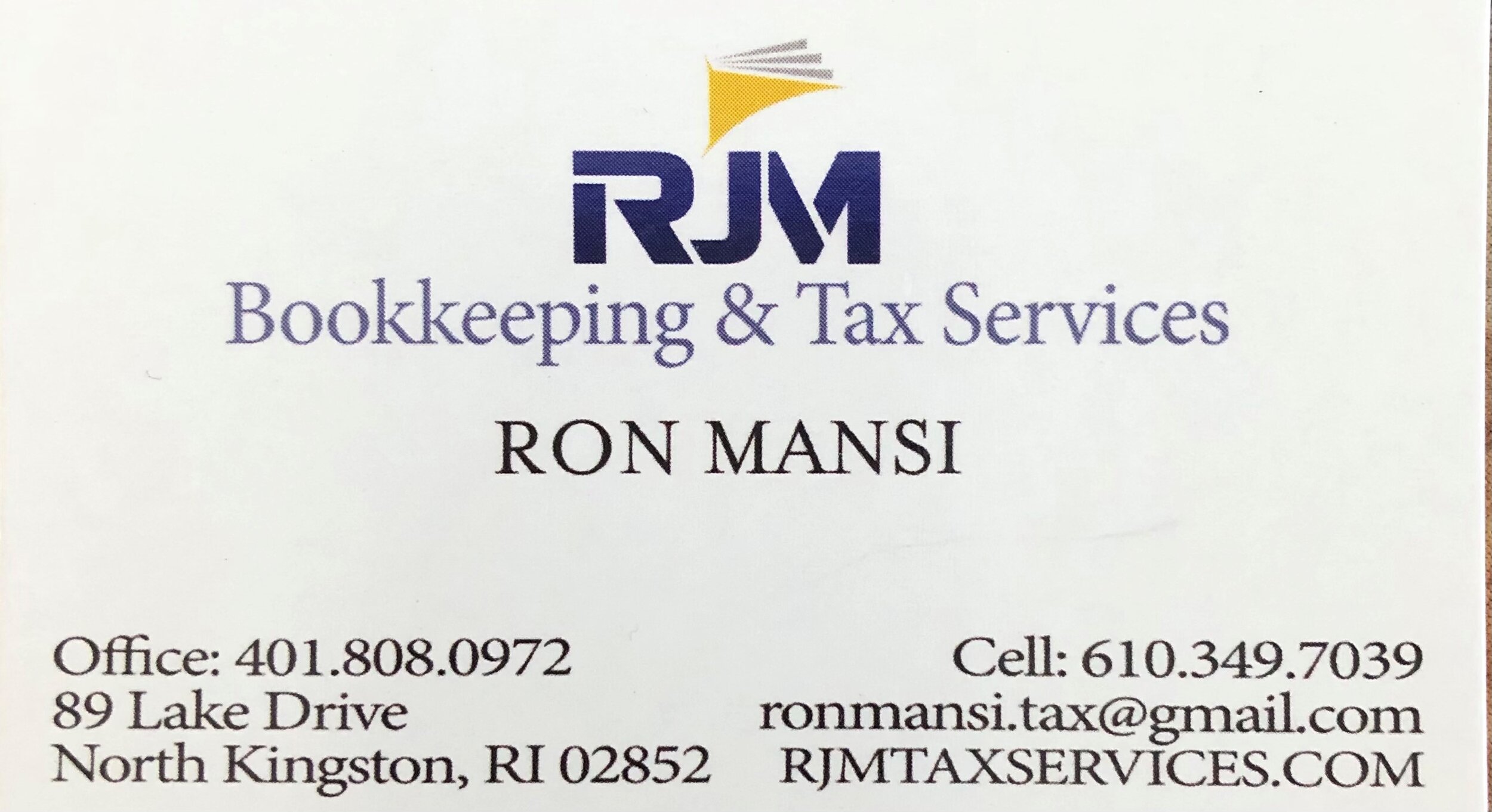       RJM Bookkeeping &amp; Tax Services