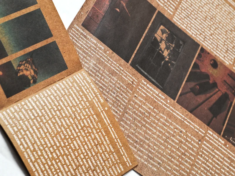 the new amsterdams - worse for the wear album packaging