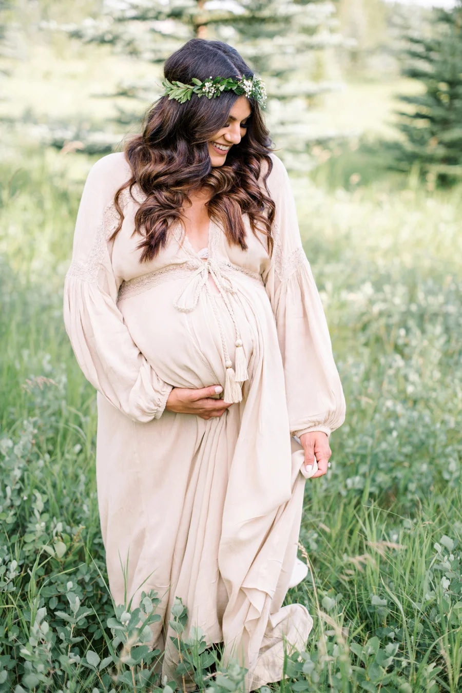 Summer maternity session in Calgary
