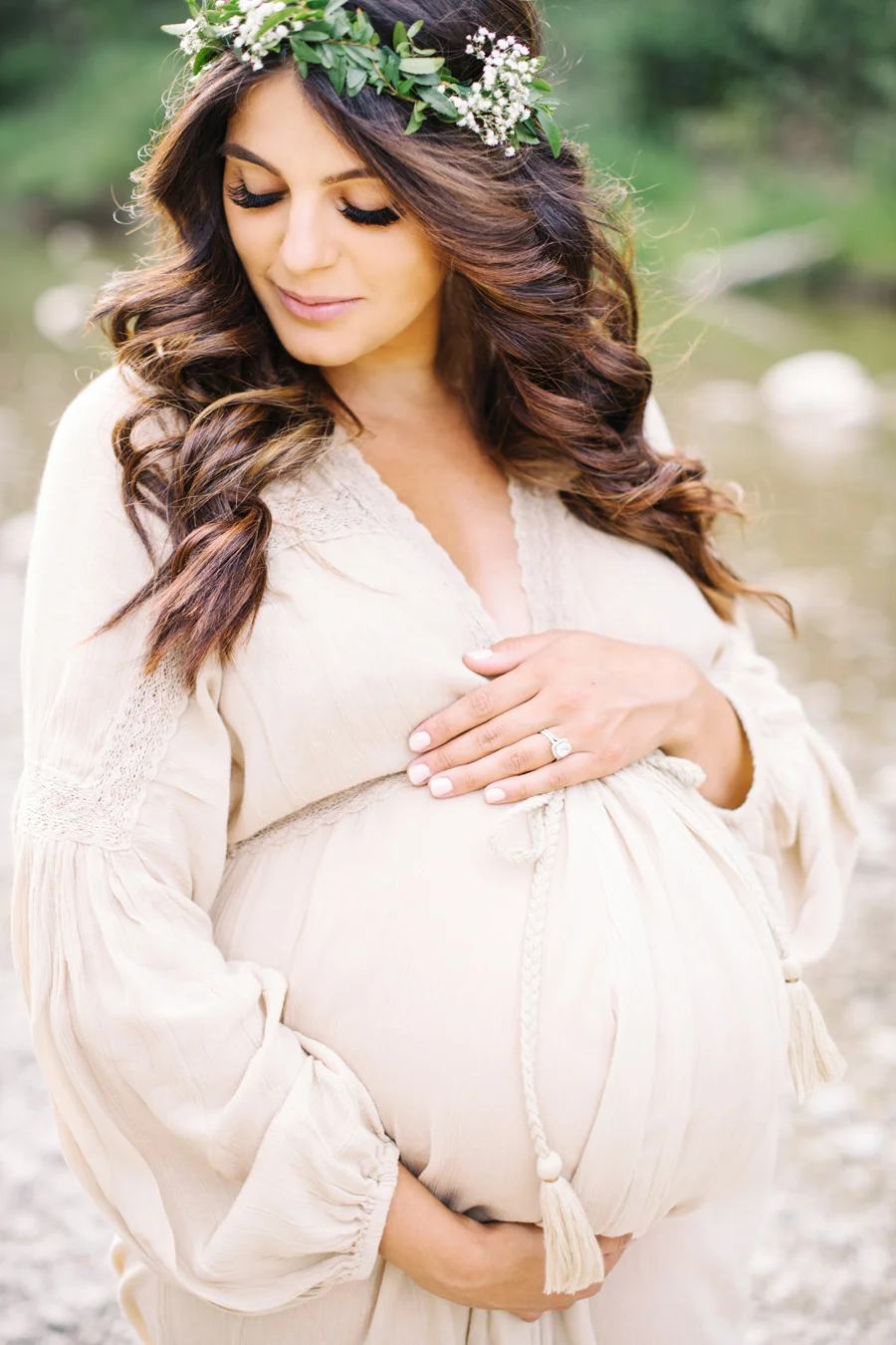 Summer maternity session in Calgary