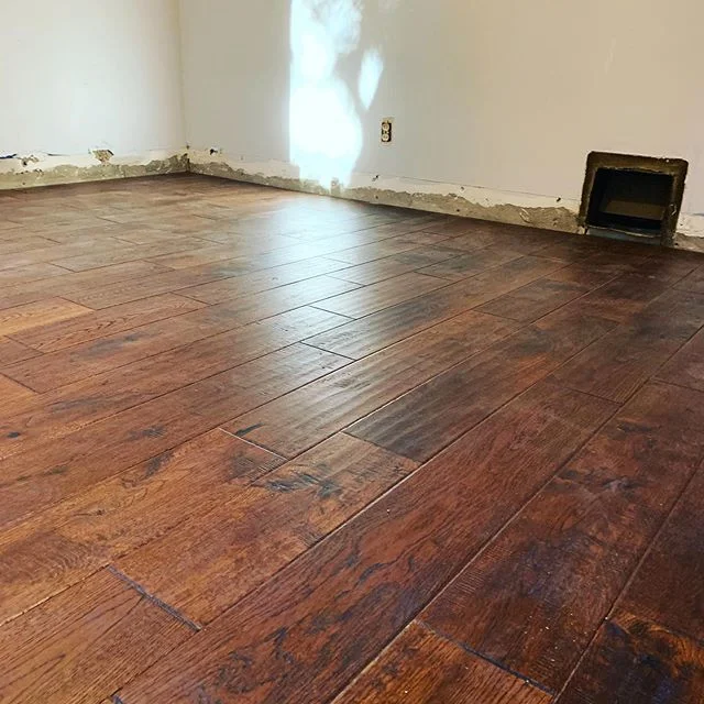 Flooring started today! So happy with the way it looks - #thankyou to everyone who helped us with this choice
.
.
.
#incomeproperty #flooring #workinprogress #renovations #remodel #topbunproperties
